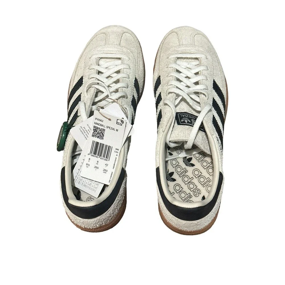 Adidas Handball‎ Spezial Women’s Aluminium Black Gum Size 9.5 (runs large) NWT